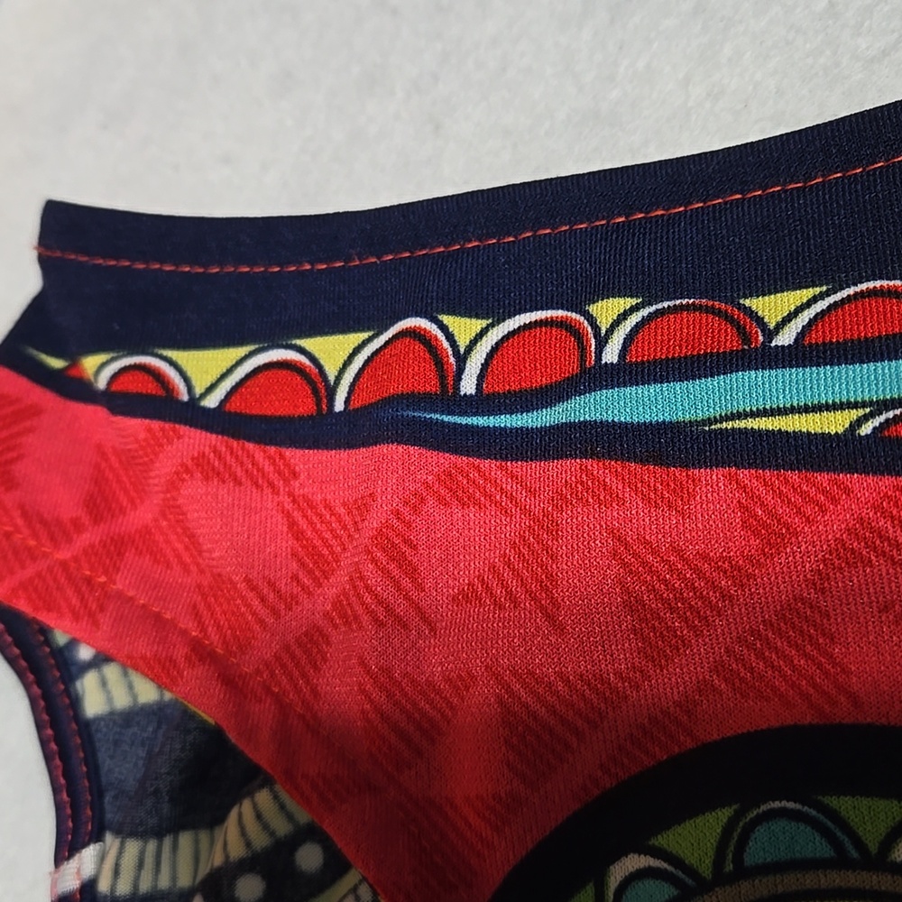 Reborn Red and Black Sleeveless Knee Length Sundress - Picture 8 of 8